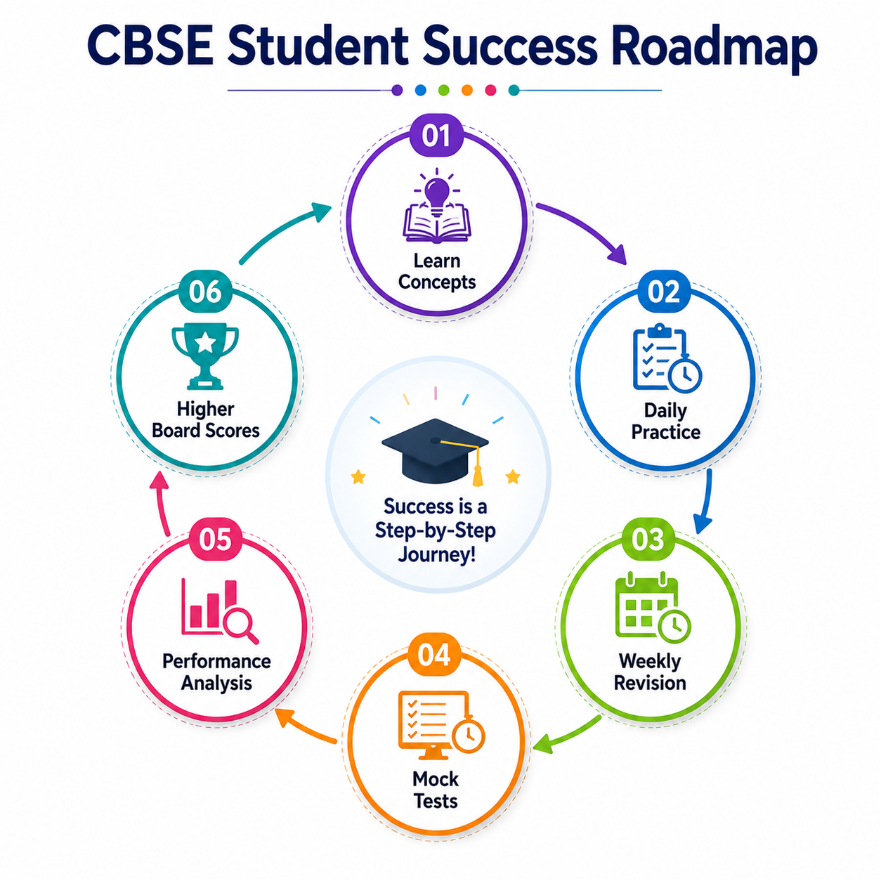 CBSE student success roadmap for board exam preparation