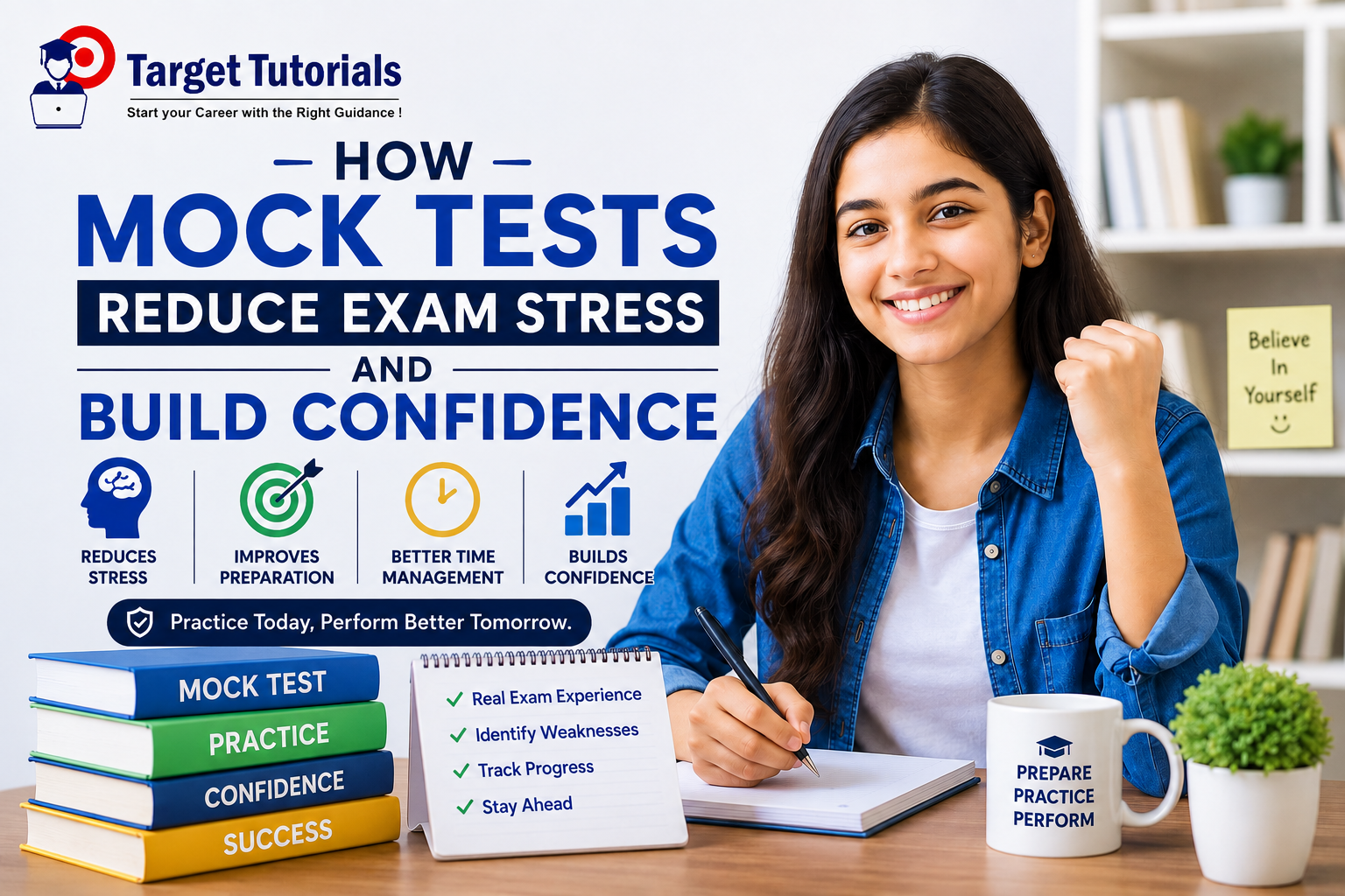 Mock Tests Reduce Exam Stress