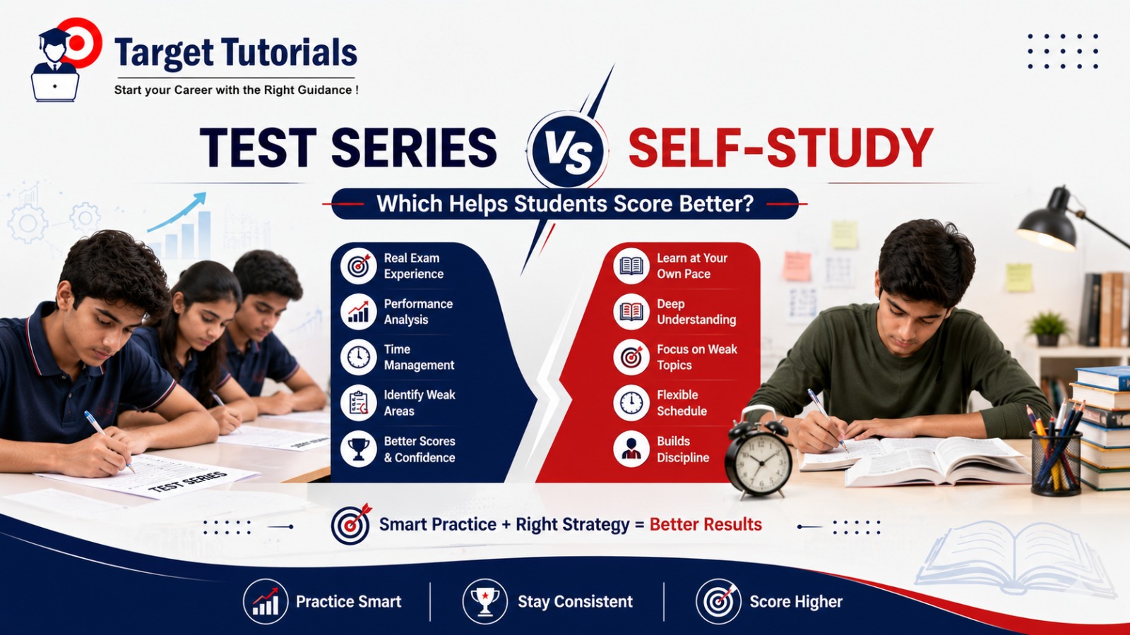 Test Series vs Self-Study